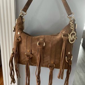 Michael Kors swade tassel shoulder purse
